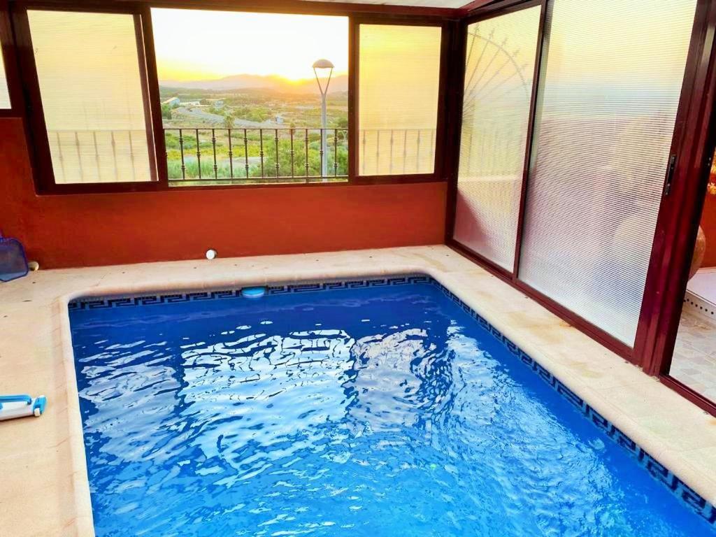 Vivienda De Estilo Rustico Con Piscina La Grana Villa Bullas Bagian luar foto
