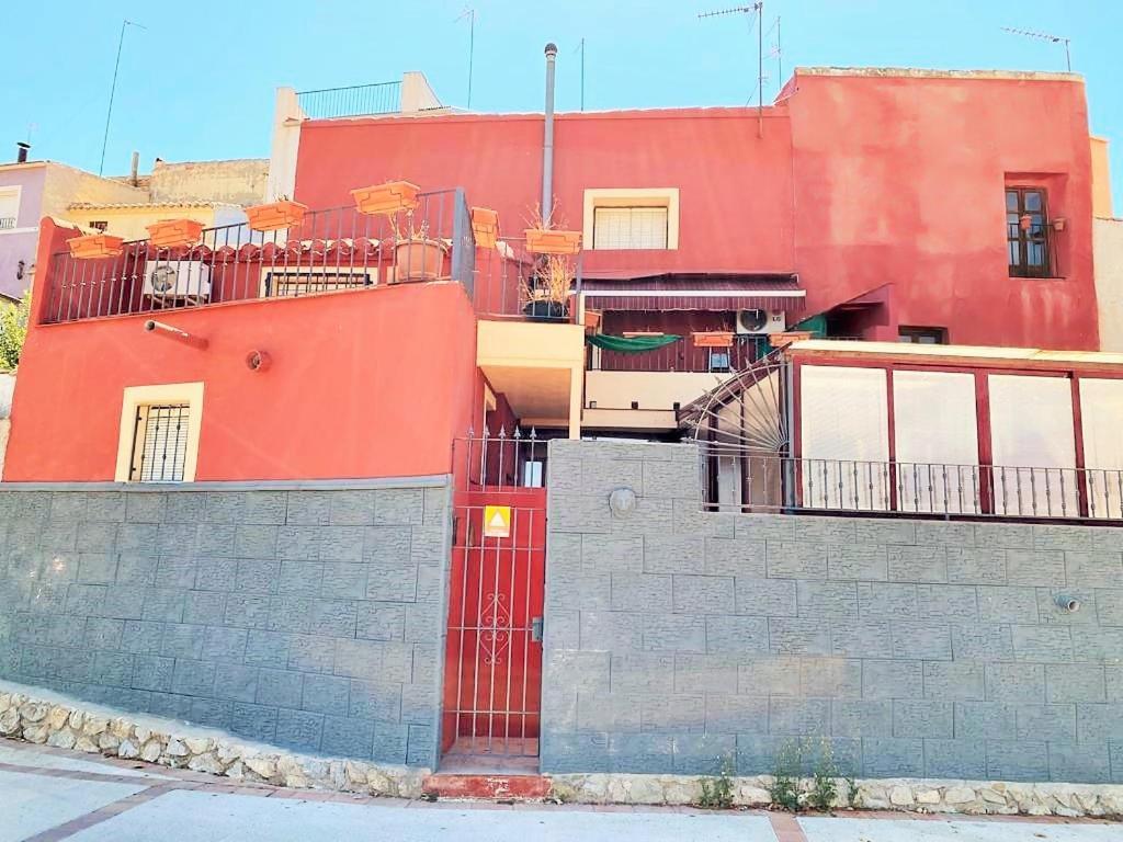 Vivienda De Estilo Rustico Con Piscina La Grana Villa Bullas Bagian luar foto